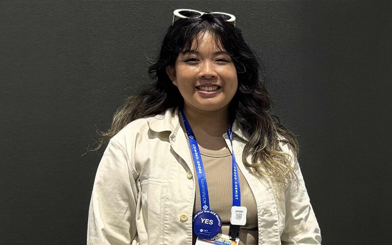 Amanda Tsang, winner of the 2025 Titan Grad Slam competition