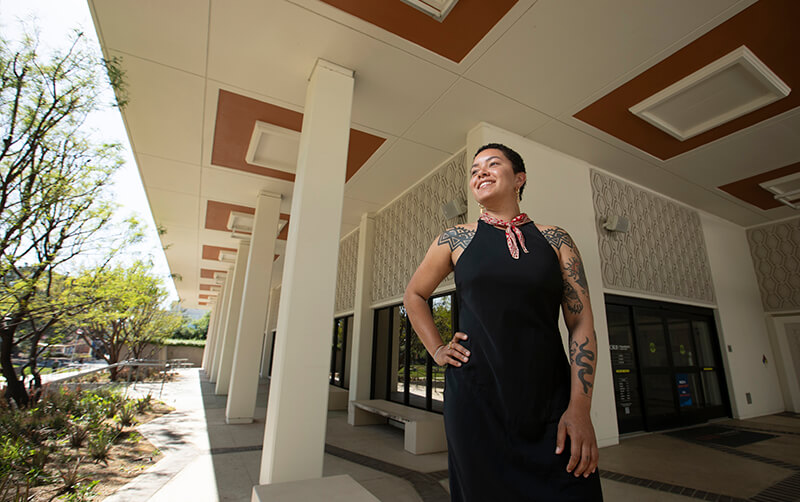M Smith, CSUF Outstanding Senior