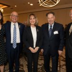 Natalie Fousekis with political leaders Nick Bernardino, Patricia "Pat" Bates, Tony Rackauckas and Dick Ackerman