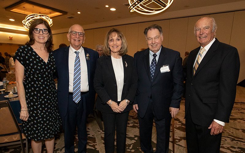 Natalie Fousekis with political leaders Nick Bernardino, Patricia "Pat" Bates, Tony Rackauckas and Dick Ackerman