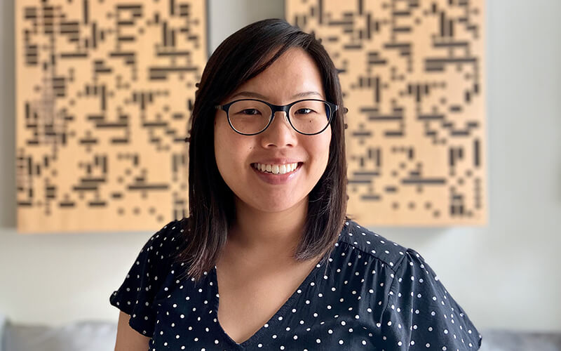 A portrait of Natsuki Atagi, associate professor of child and adolescent studies