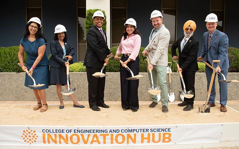 College of Engineering and Computer Science Groundbreaking Participants