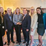 Owen Holmes and Marie and Ed Royce with Cal State DC Scholar students in Washington, D.C.