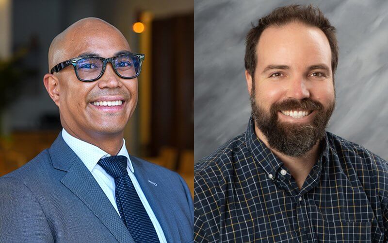 STEM teachers Al Rabanera and Daniel Pilchman