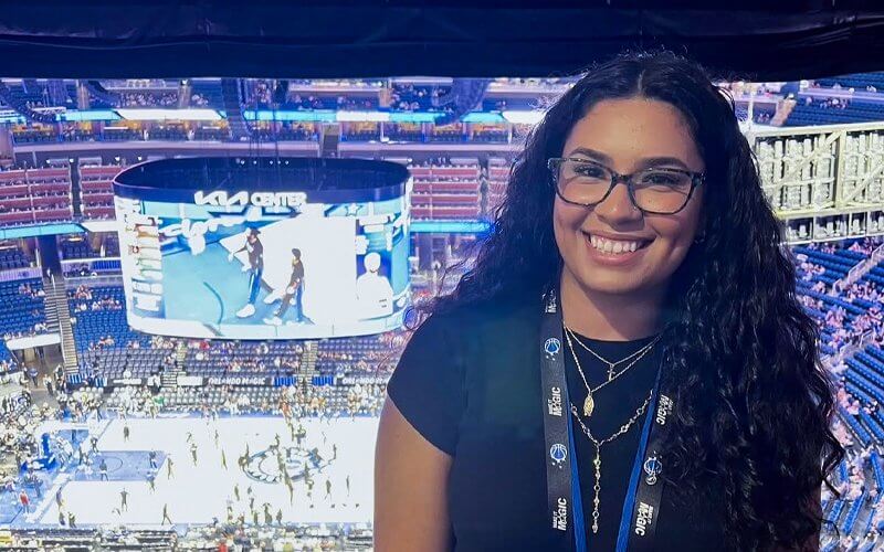 Kimberly Noriega at stadium arena