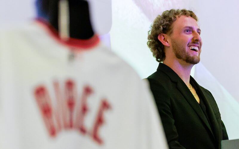 Tanner Bibee, former Titans Baseball player and MLB pitcher