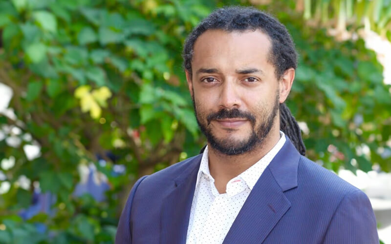 Portrait of Ben Carrington, keynote speaker for the Center for Sociocultural Sport and Olympic Research annual conference
