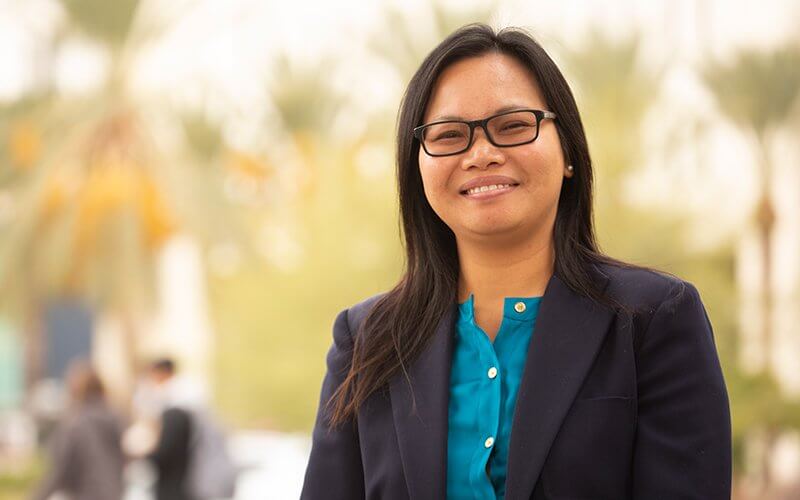Natalie Tran, interim dean of the College of Education