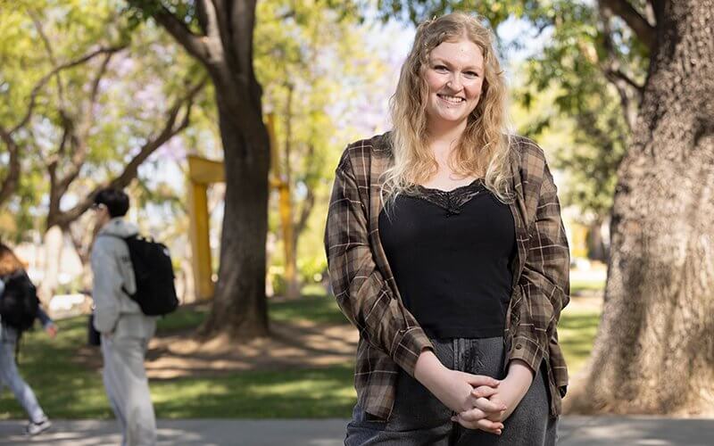 Counseling grad Grace Schroeder