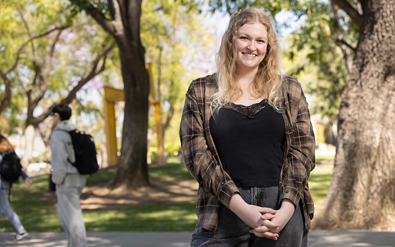 Counseling grad Grace Schroeder