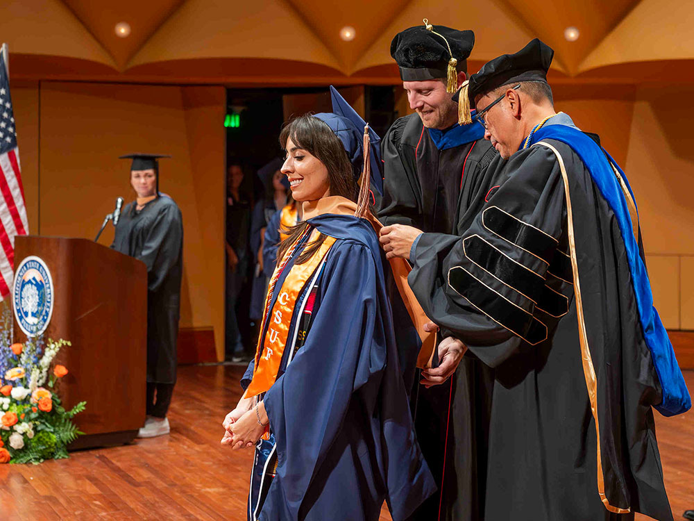 College of Business and Economics Hosts Inaugural Hooding Ceremony