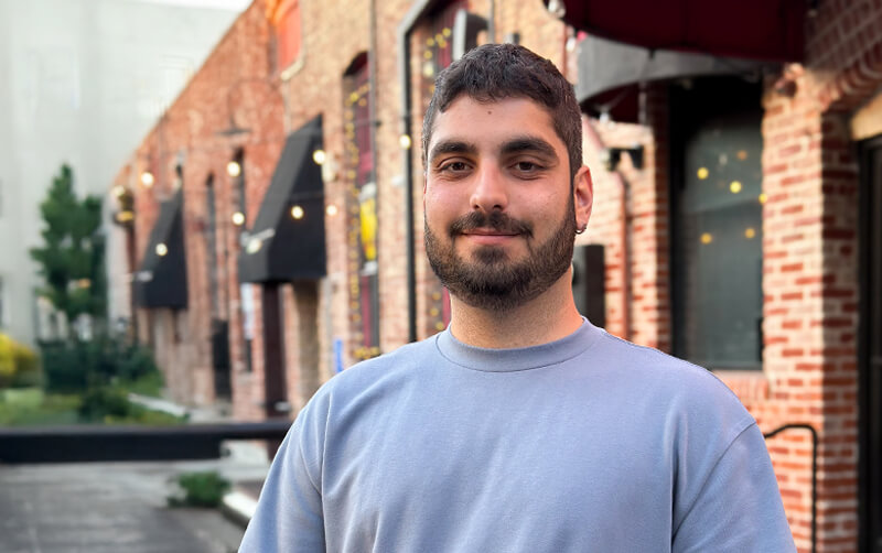 Mechanical engineering grad student Ibrahim Emin Cem Patir