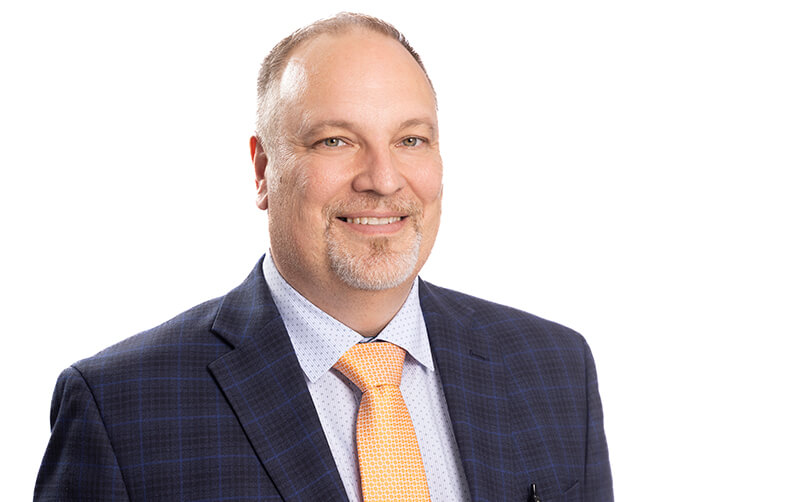 Steven George, vice president for university advancement