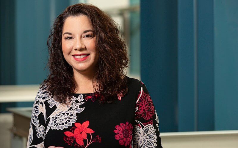 Portrait of Colleen Greene, senior assistant librarian