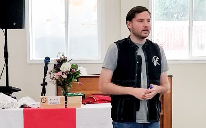 Julian Horner teaches a class at North Orange Continuing Education.