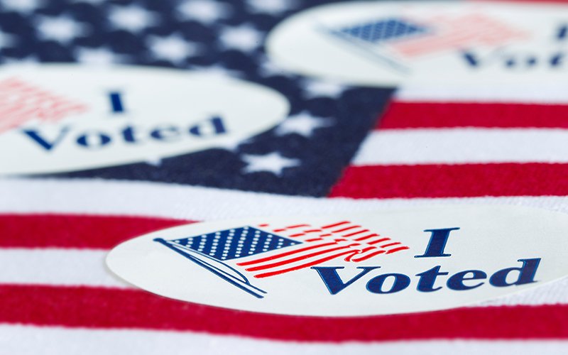 "I Voted" stickers